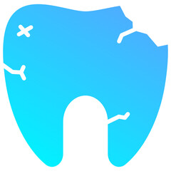Broken Tooth Icon