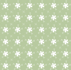vector seamless pattern with snowflakes