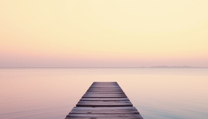 Fototapeta premium Tranquil sunset reflection calm lake scenic photography serene atmosphere wide angle peaceful nature landscape