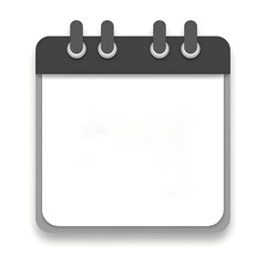 A spiral-bound calendar design, perfect for jotting down appointments and important dates.