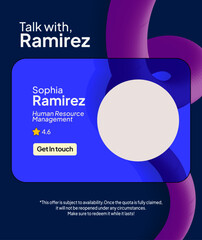 Boost Employee Engagement with Creative, Bold Line HR Poster Templat,e Easy to Customize