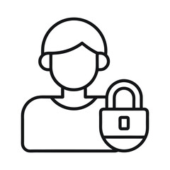 User-Locked Account Concept Illustration