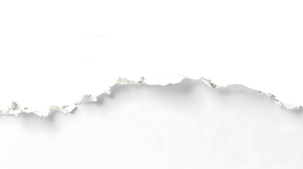 white torn paper on gray background. collection paper rip. Ai Generated Images