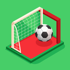 soccer ball on green grass