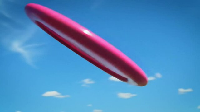 Disc throwing in air beautiful short clip,Stunning Slow Motion Disc Throw,