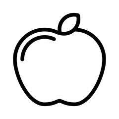 apple line icon