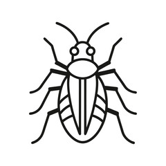 Cartoon Bug Vector Illustration