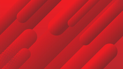 A dynamic red abstract background with glowing lines creates a modern wave pattern, ideal for digital art and technology concepts