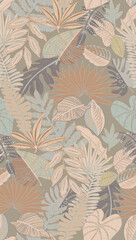 Exquisite Hand Rendered Flower Scroll Pattern Creations