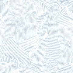 Vector seamless background. Allover texture print with striped fabric imitation with wrinkles, folds and creases. Linear seamless pattern, print for fabric, paper, wallpaper, package design