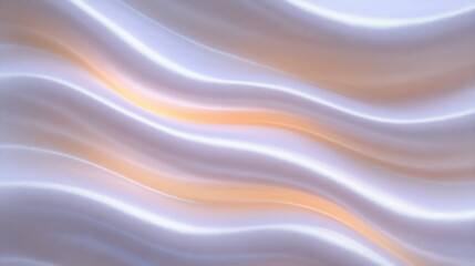 Obraz premium Elegant Draped Silk Fabric Soft Waves Luxury Texture Background