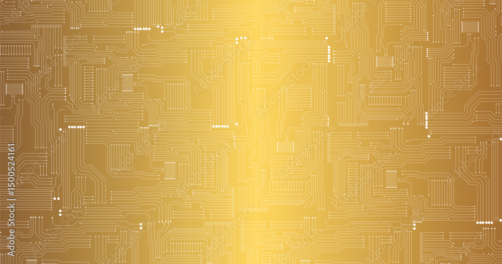 Wall mural high-tech technology background texture. circuit board vector illustration. structure futuristic bac