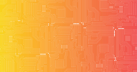 Circuit board vector illustration. 