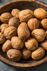 Organic Raw Walnuts in the Shell