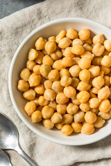 Healthy Organic Raw Canned Garbanzo Bean Chickpeas