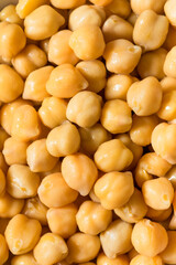 Healthy Organic Raw Canned Garbanzo Bean Chickpeas