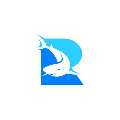 r shark logo
