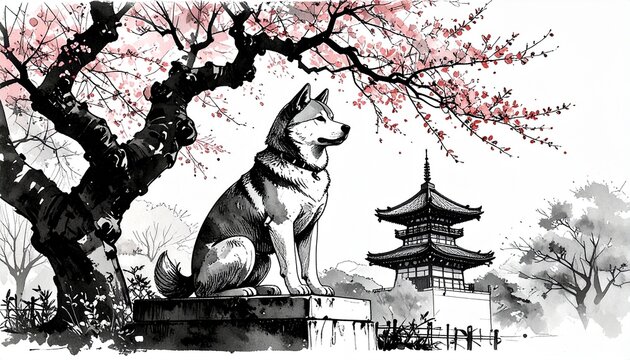 忠犬ハチ公 Images – Browse 57 Stock Photos, Vectors, and Video