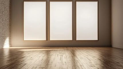 Stylish Template for Displaying Minimal Artwork