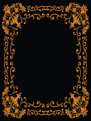 Artistic Ornamental Frames with Delicate Shapes