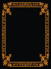 Ornamental Frames in Stylish Decorative Lines