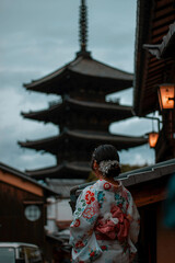 Fototapeta premium Discovering the city of Kyoto 