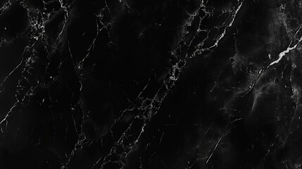 High-resolution close-up of luxurious black emperador marble texture featuring deep ebony base with striking white veining patterns, perfect for premium interior design, architectural surfaces,