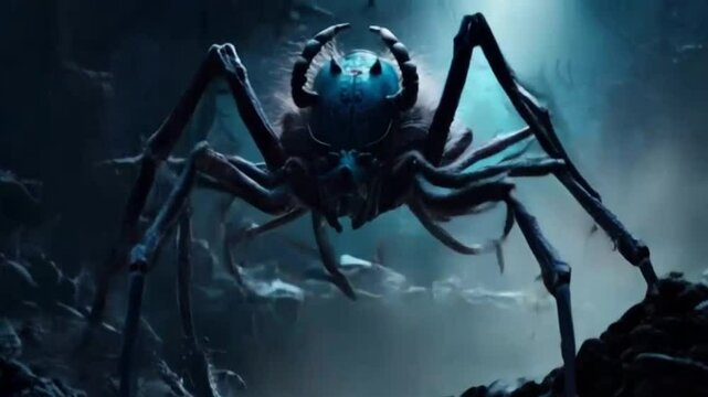 Spider monster new, ai generative