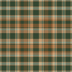Tartan or plaid retro color pattern.