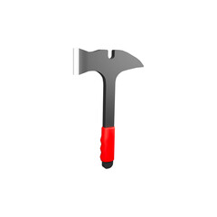 Red Gray Hammer 3D
