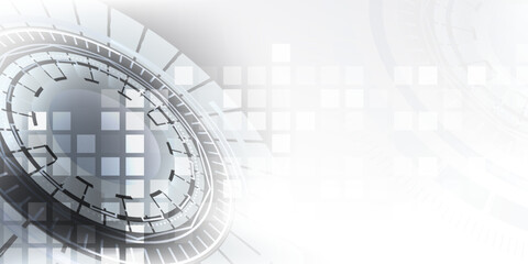 Abstract vector background. Futuristic technology style. Elegant background for business tech presentations.