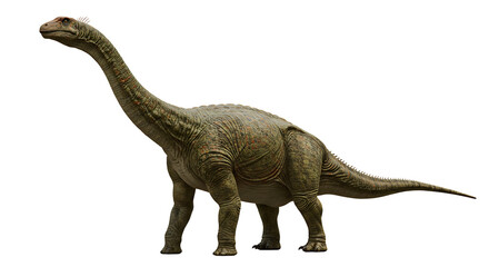 Obraz premium Camarasaurus A longnecked dinosaur with textured green and brown skin
