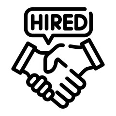 hired