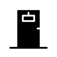 door glyph icon