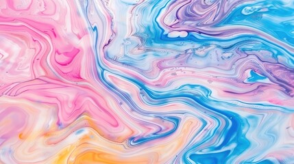 Fototapeta premium High-resolution close-up of luxurious colorful Calacatta marble stone texture with vibrant multi-hued veining, blending soft whites, grays, and bold accents. Ideal for premium interior design, 