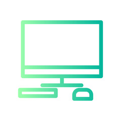 computer gradient icon