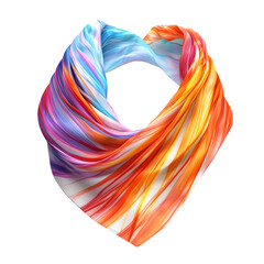 Trendy Cooling Wrap with a Futuristic Design Ultra Isolated on Transparent Background