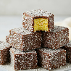 Lamingtons Recipe: Aussie Chocolate Coconut Cakes