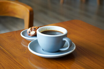 Hot Americano from Indonesia, captured on May 23, 2025. A rich espresso blend brewed with hot...