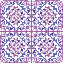 Wallpaper patternless pattern, geometric flower, purple tone, smooth style but secretly fancy vector style