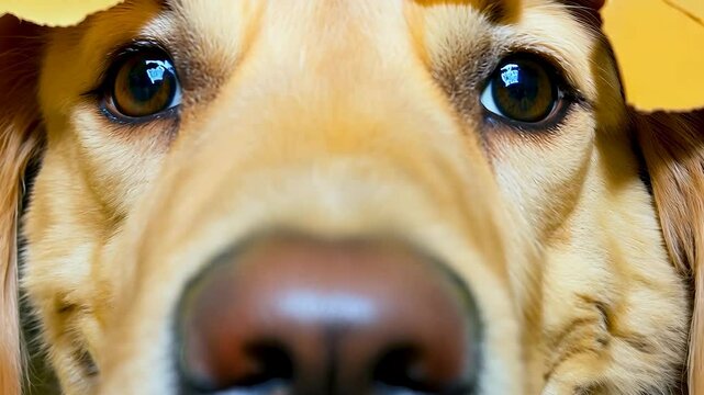 Dog with Shocked Surprised.