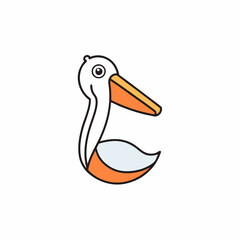 illustration of a pelican