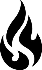 Abstract Fire Symbol, Perfect for Design Projects