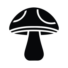 mushroom icon vector illustration