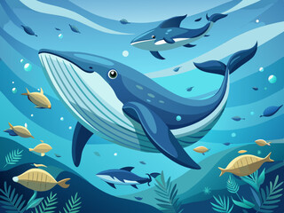 whale illustration