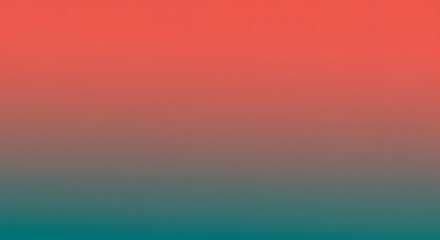 Naklejka premium Abstract Coral Teal Gradient Background Design Texture