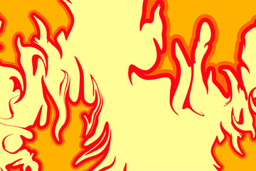 Abstract Fire Flame Background with Red and Orange Tones, A striking abstract flame background, Vibrant Flame Background in Red and Orange Tones