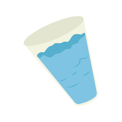 drink cup vector illustration