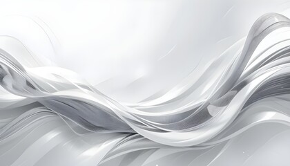 Abstract White and Grey on Light Silver Background for Modern Vector Design Illustration