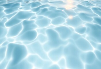 Silky smooth, cool water surface reflecting sunlight, peace, sunlight